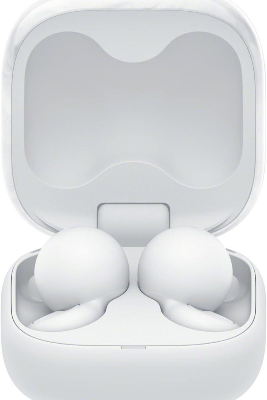 Sony LinkBuds Open WIreless Earbuds case white