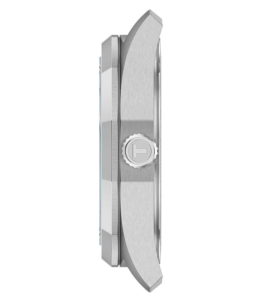 Tissot PRC 100 Solar 34mm Blue Dial Stainless Steel Bracelet Watch image number 4