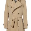 Burberry Cotton Gabardine Trench Coat