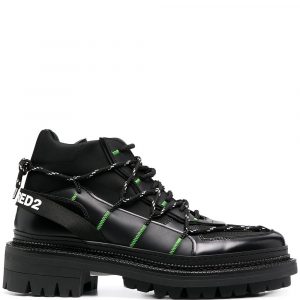 Dsquared2 Contrast-stitching hiking boots