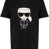 Karl Lagerfeld Ikonik Karl-motif cotton T-Shirt