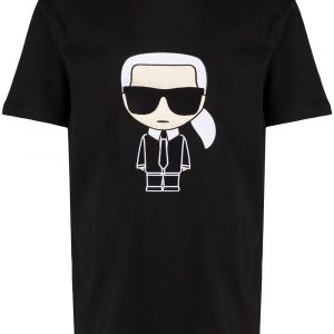 Karl Lagerfeld Ikonik Karl-motif cotton T-Shirt