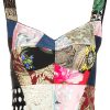 Dolce & Gabbana patchwork bustier top
