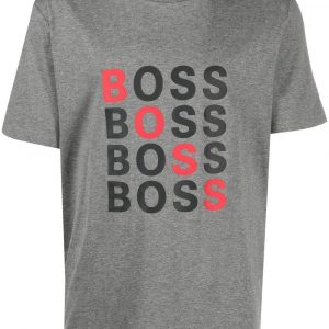 Boss Hugo Boss logo-print cotton T-shirt
