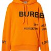 Burberry logo-print hoodie