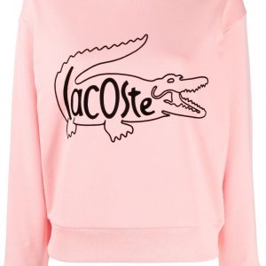 Lacoste logo-print cotton sweater
