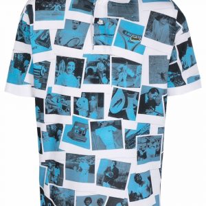 Lacoste x Polaroïd photograph-print polo shirt