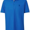 Burberry monogram-motif cotton-piqué polo shirt