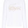 Lacoste logo-embroidered long-sleeve sweatshirt