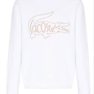 Lacoste logo-embroidered long-sleeve sweatshirt