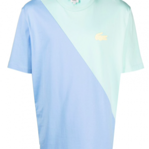 Lacoste two-tone cotton T-shirt