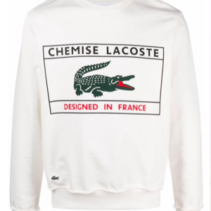Lacoste logo print sweatshirt
