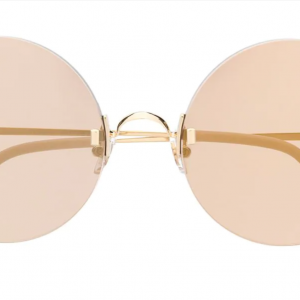 Cartier Eyewear C Décor round-frame sunglasses