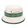 Casablanca leaf-print bucket hat