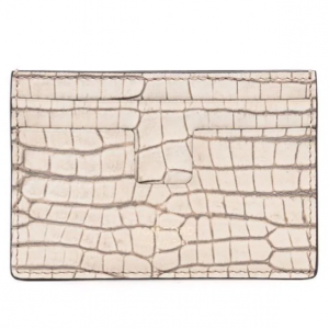 TOM FORD croco-embossed cardholder