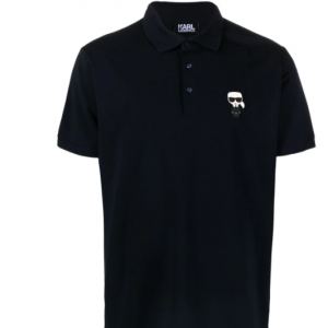 Karl Lagerfeld Karl embroidered polo shirt