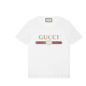 Gucci logo print cotton T-shirt