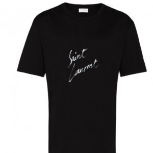 Saint Laurent oversized signature T-shirt