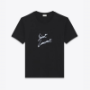 SAINT LAURENT SIGNATURE T-SHIRT