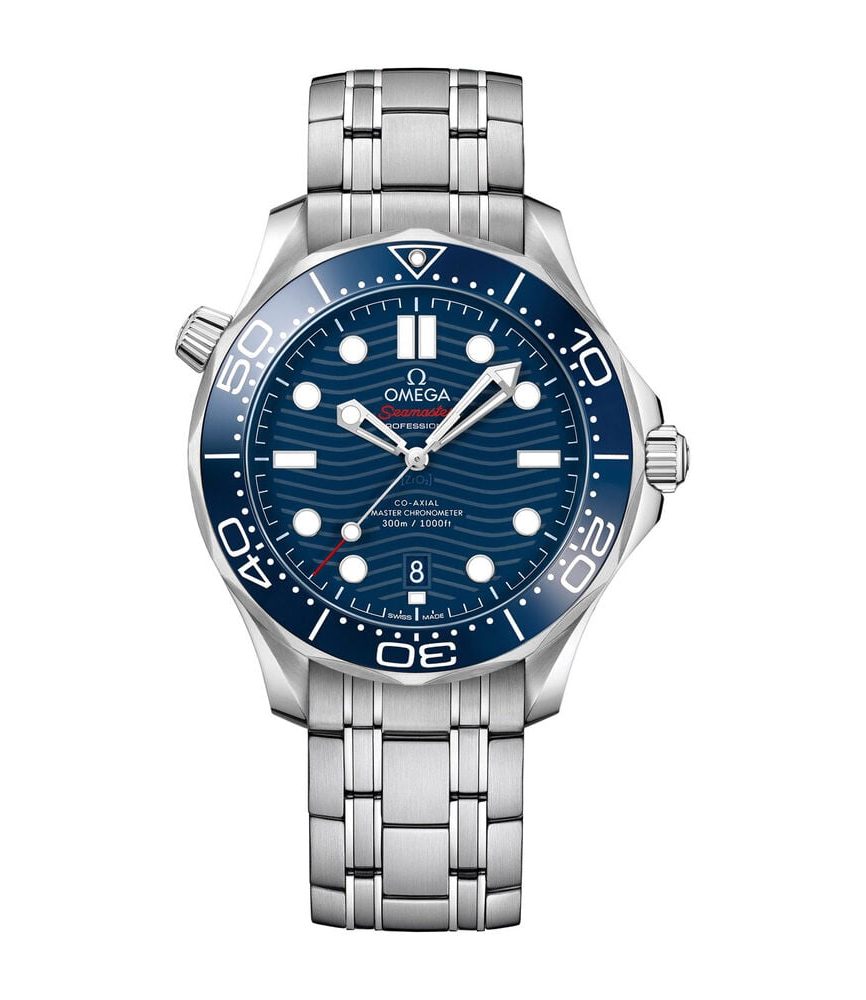 Omega Seamaster Chronometer Blue Dial Steel Men's Watch image number 0