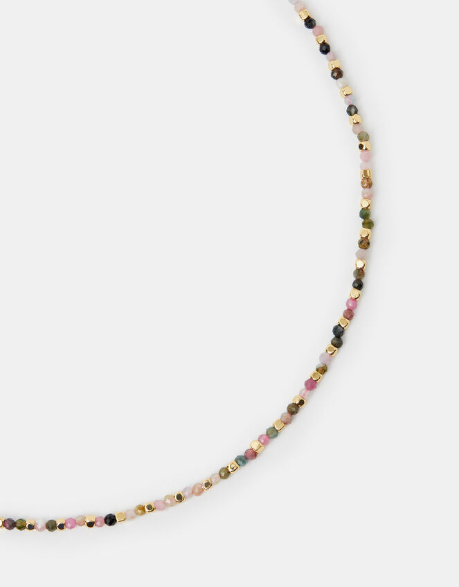 14ct Gold-Plated Beaded Necklace, , large