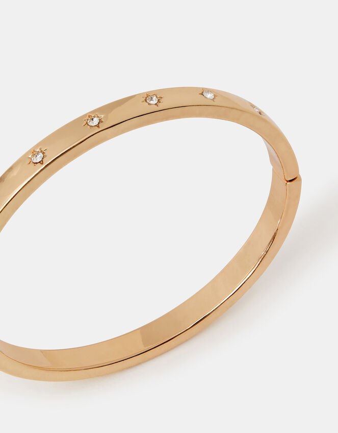 Celestial Gem Bangle, Gold (GOLD), large