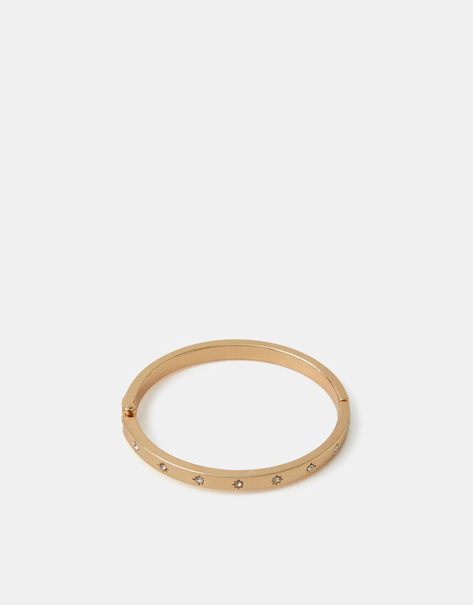 Celestial Gem Bangle, Gold (GOLD), large