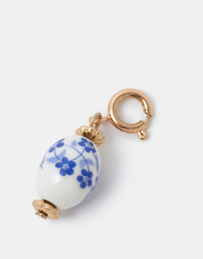 Floral Bead Jewellery Charm, , large