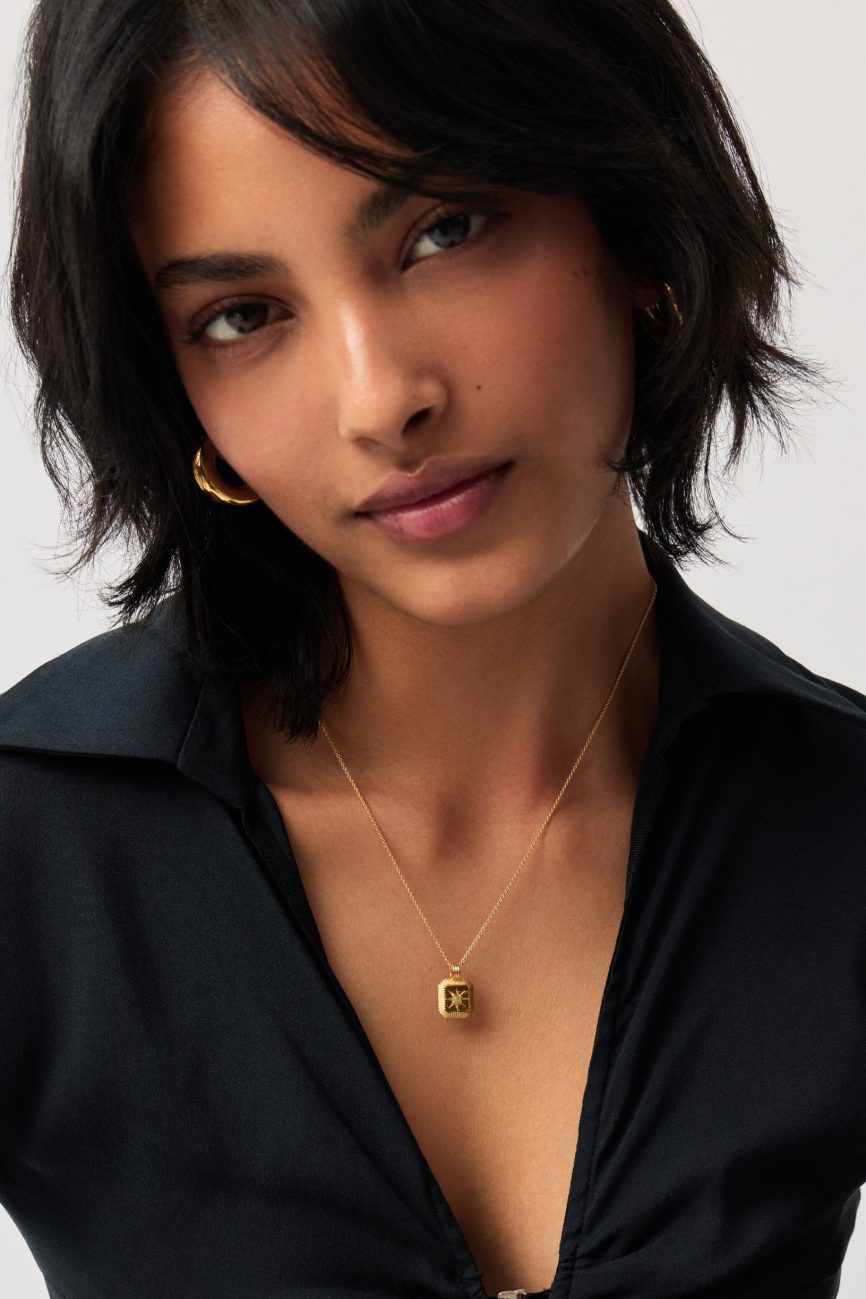 August Birthstone Pendant Necklace | 18ct Gold Vermeil/Peridot Necklaces Missoma