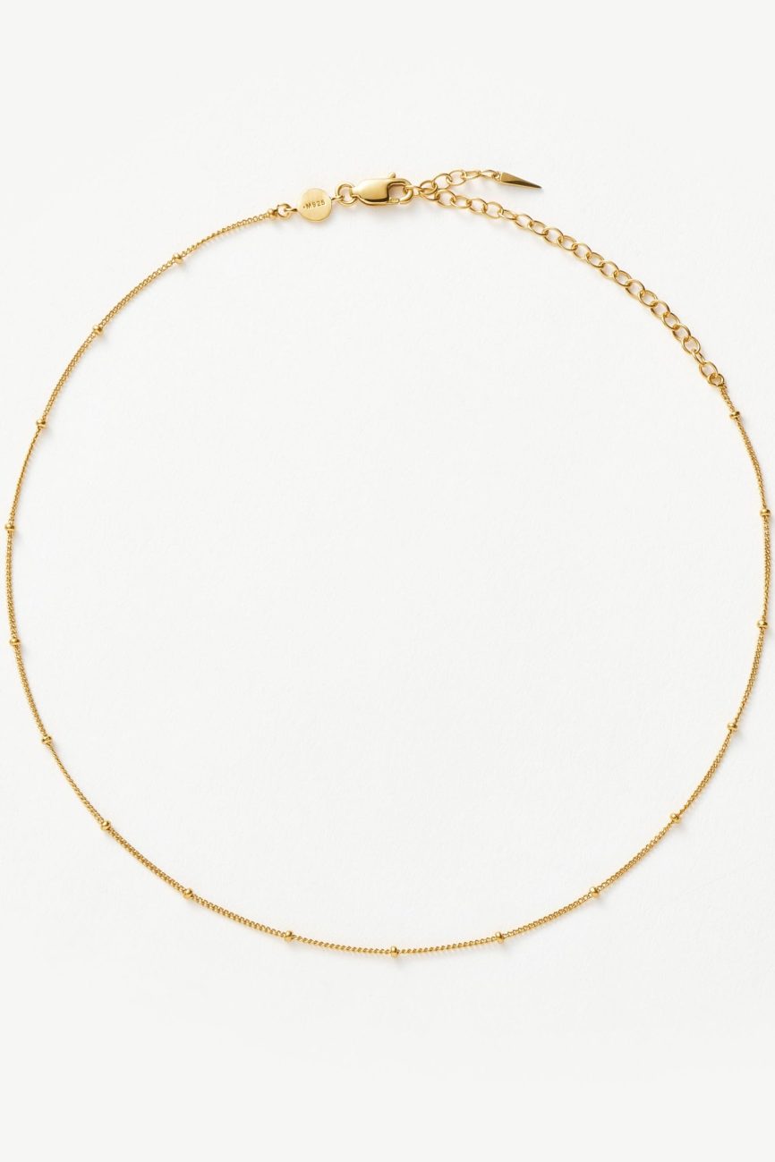 Bobble Chain Choker | 18ct Gold Plated Vermeil Necklaces Missoma