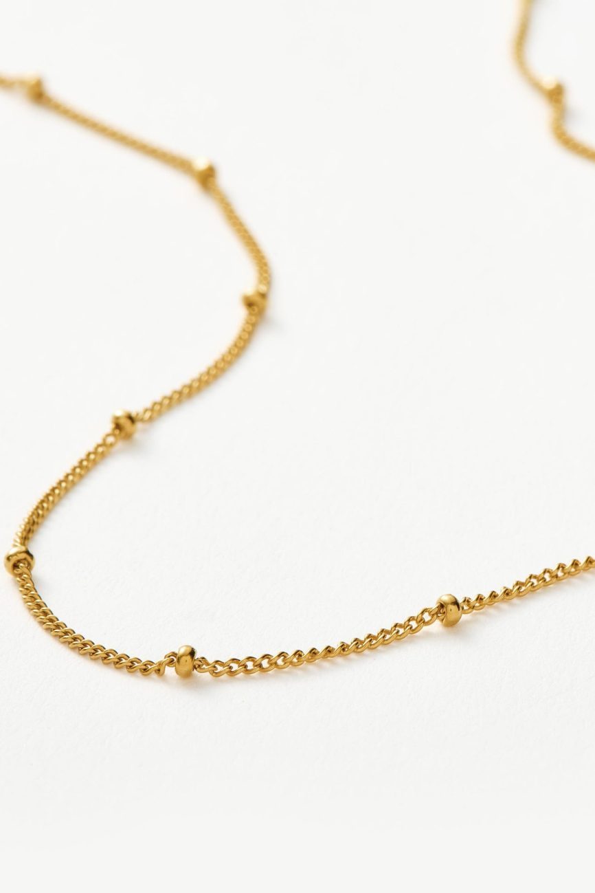 Bobble Chain Choker | 18ct Gold Plated Vermeil Necklaces Missoma