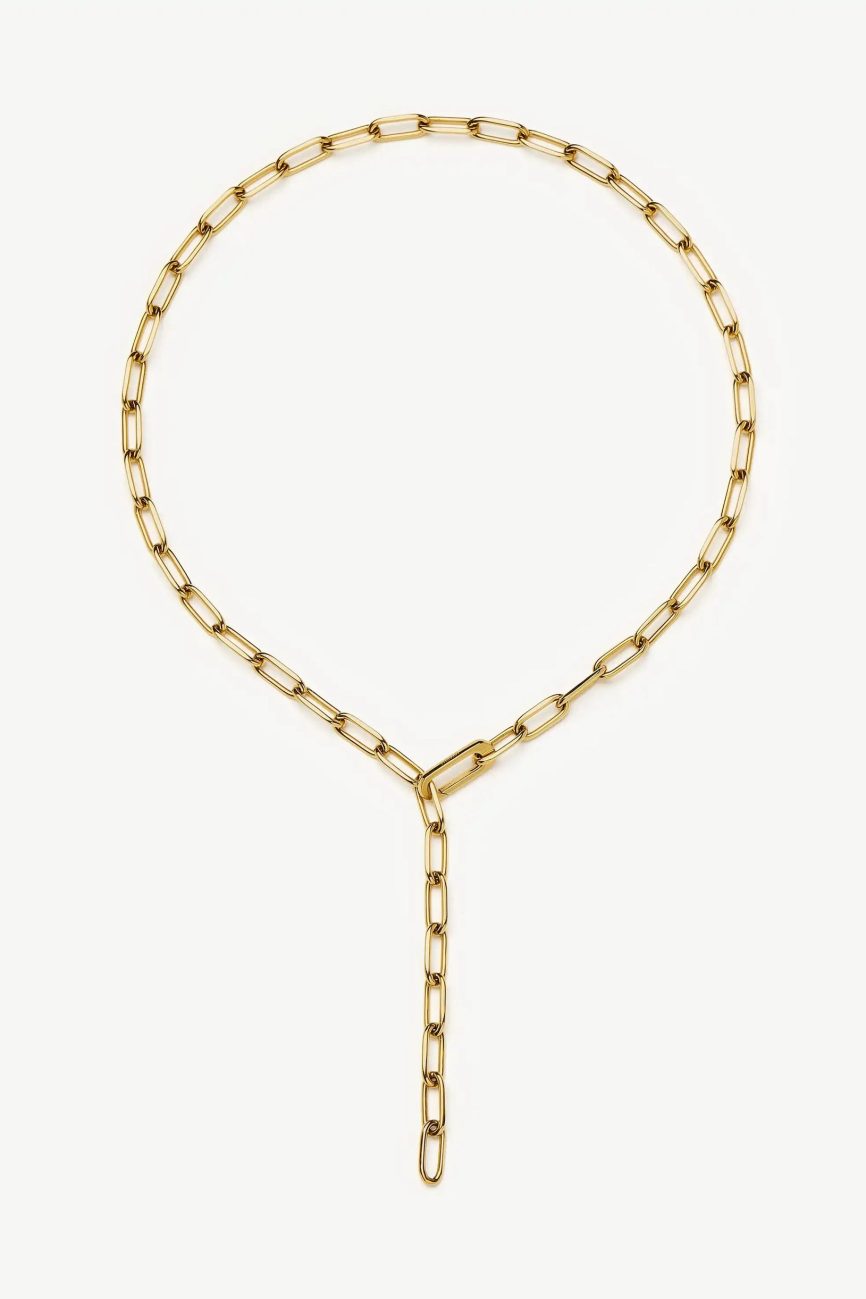 Classic Paperclip Chain Necklace | 18ct Gold Plated Necklaces Missoma