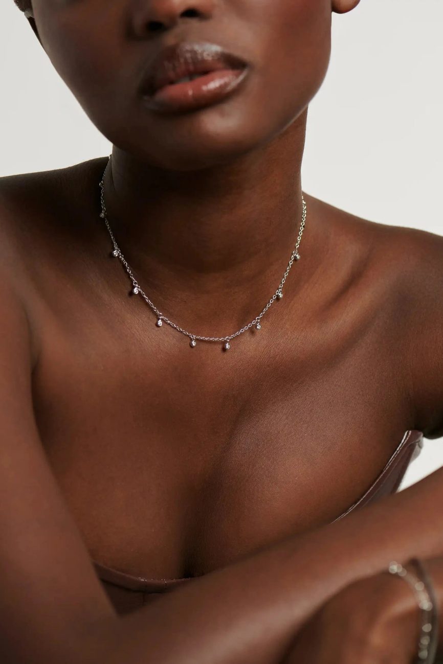 Interstellar Drop Choker Necklaces Missoma
