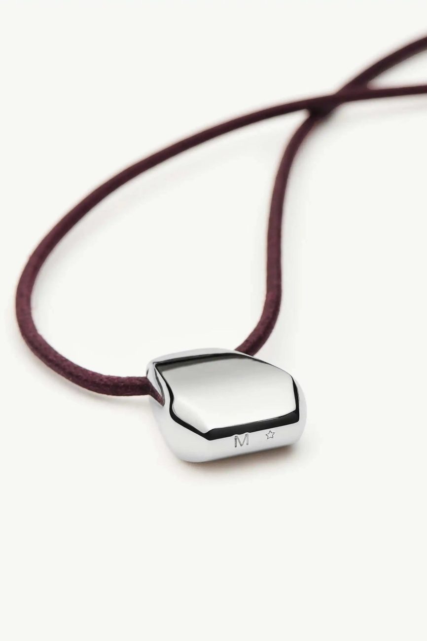 Lucy Williams Arco Cord Necklace | Silver Plated Necklaces Missoma