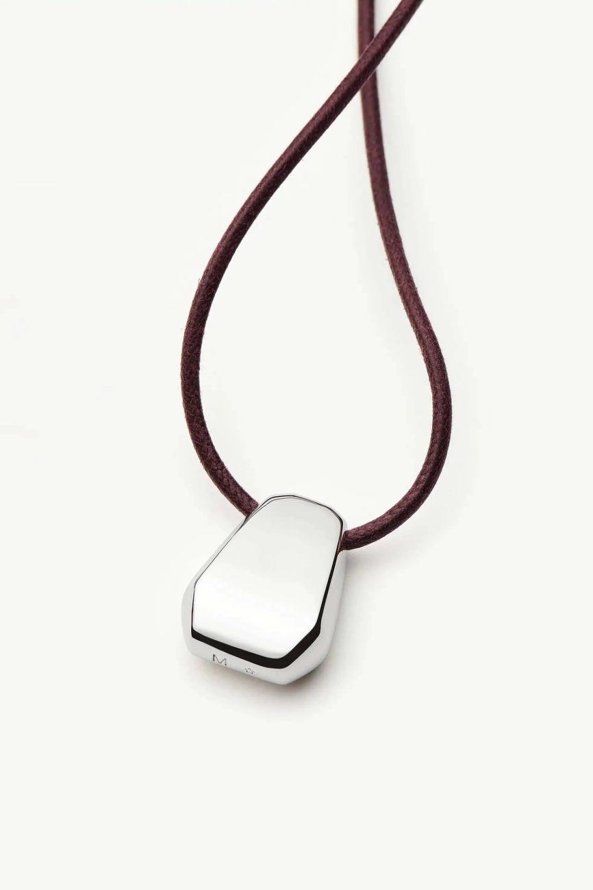 Lucy Williams Arco Cord Necklace | Silver Plated Necklaces Missoma
