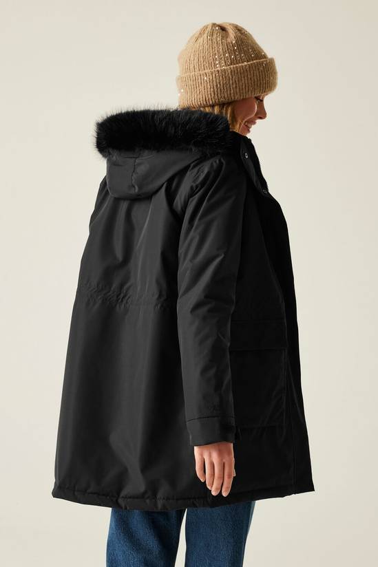 Regatta Sabinka Hooded Waterproof Longline Insulated Jacket 2