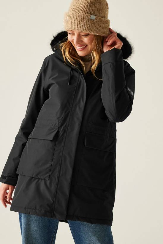 Regatta Sabinka Hooded Waterproof Longline Insulated Jacket 3