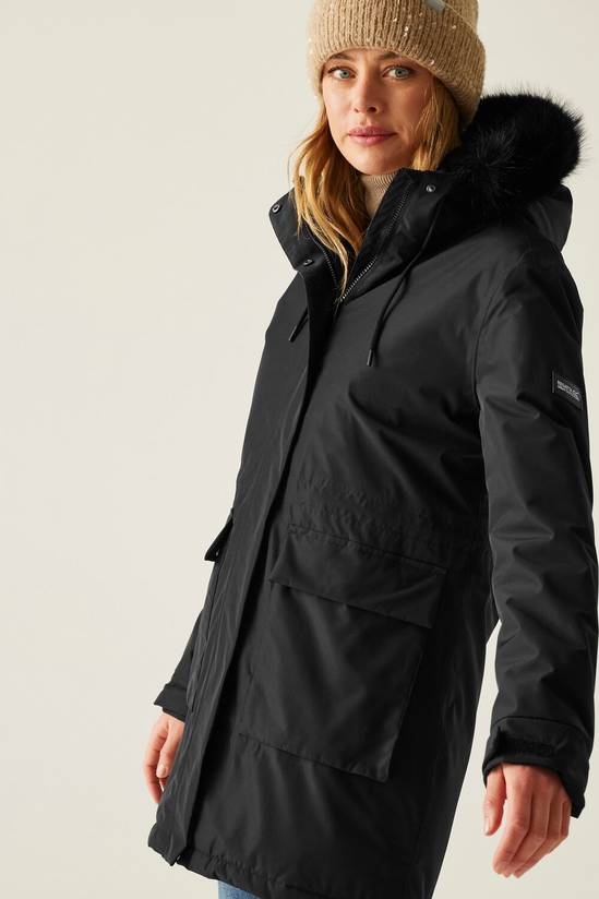 Regatta Sabinka Hooded Waterproof Longline Insulated Jacket 5