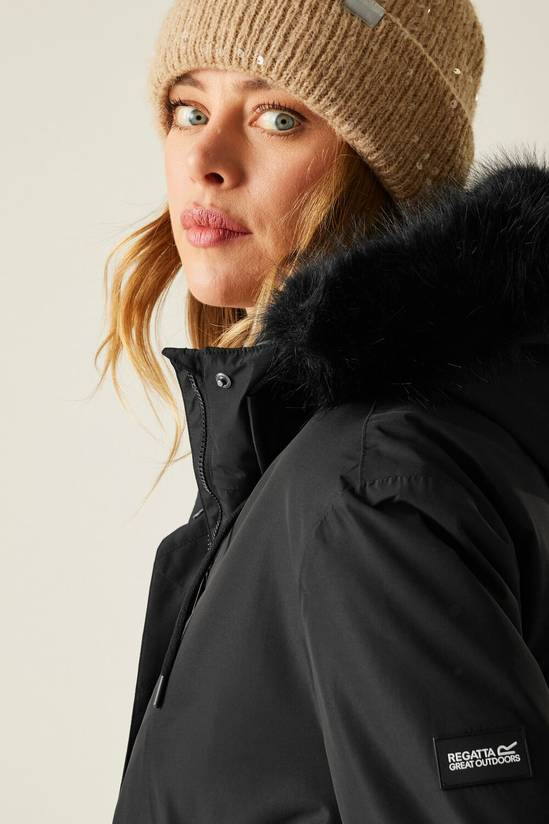 Regatta Sabinka Hooded Waterproof Longline Insulated Jacket 8