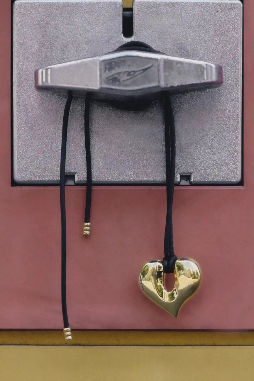 Molten Heart Pendant Cord Necklace | 18ct Gold Plated Necklaces Missoma
