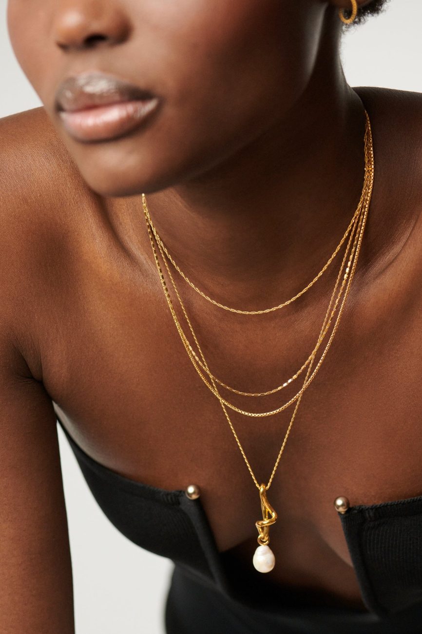 Twisted Chain Choker Necklaces Missoma