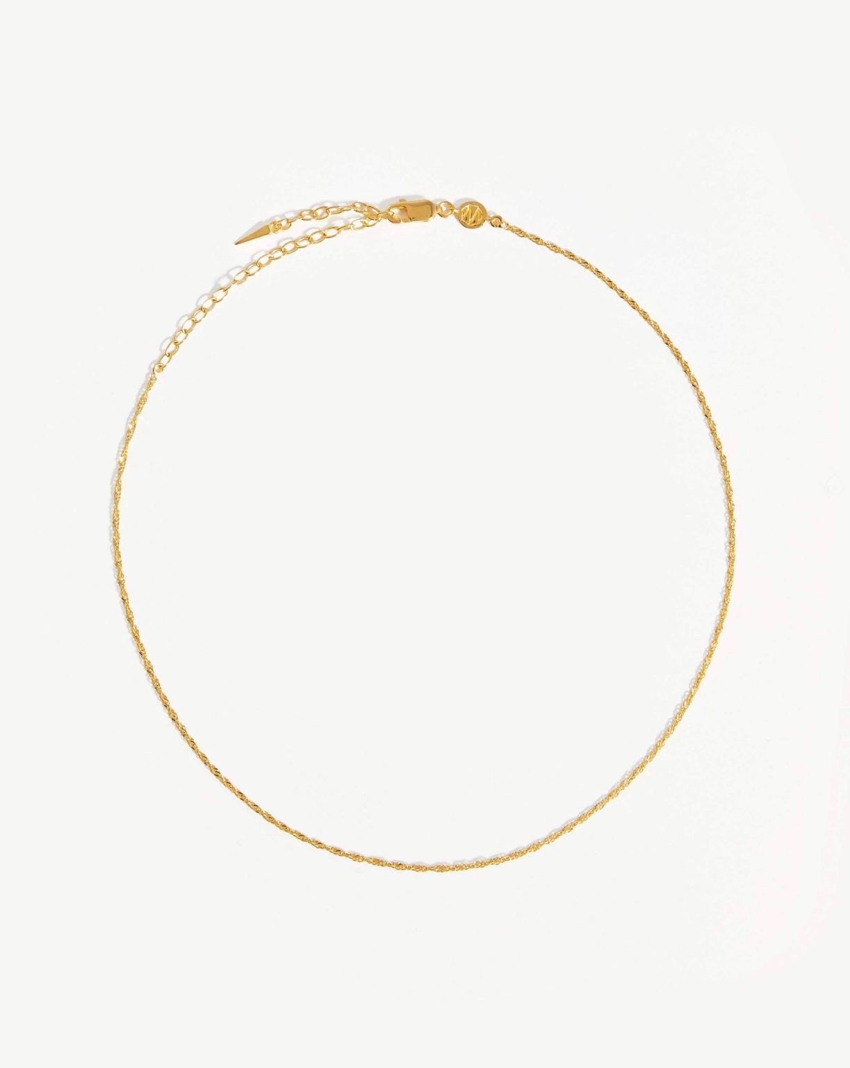 Twisted Chain Choker Necklaces Missoma