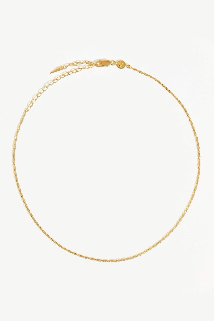 Twisted Chain Choker Necklaces Missoma