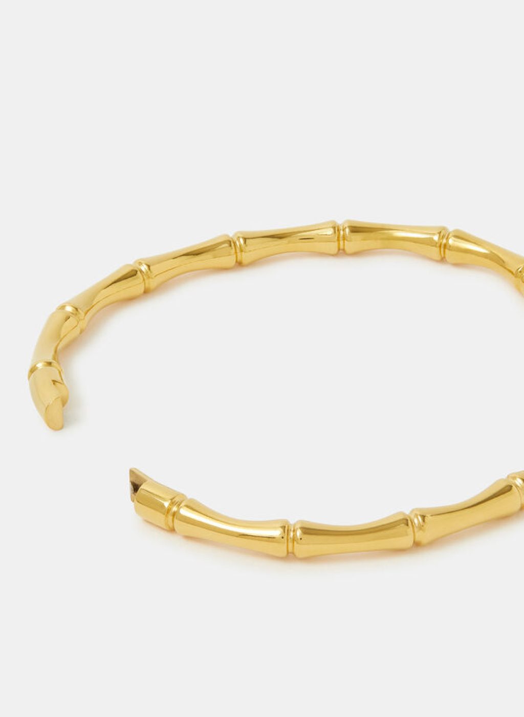 Stainless Steel Bamboo Bangle, , large