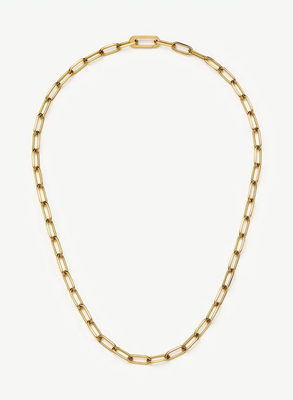 Classic Paperclip Chain Necklace | 18ct Gold Plated Necklaces Missoma
