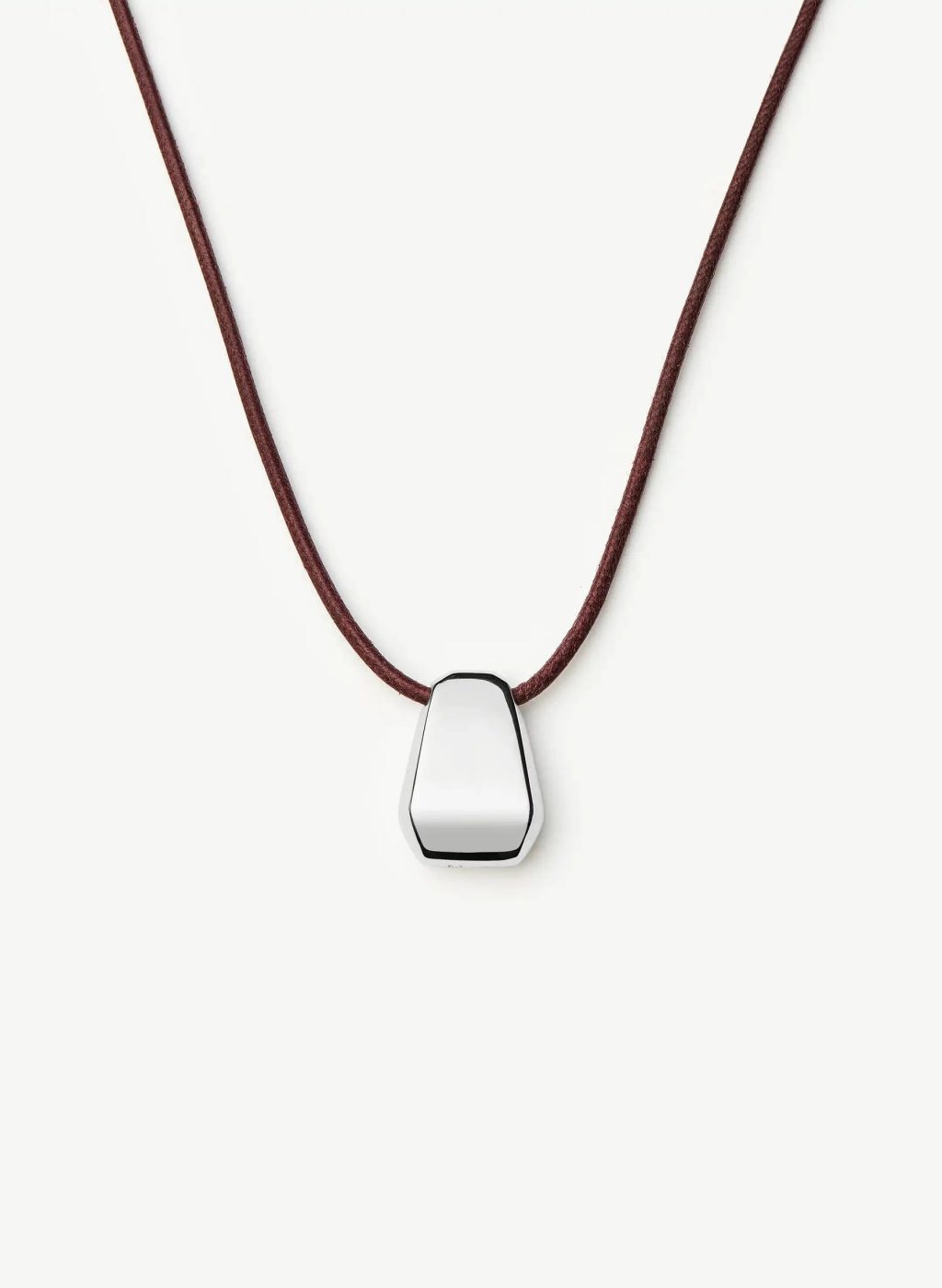 Lucy Williams Arco Cord Necklace | Silver Plated Necklaces Missoma