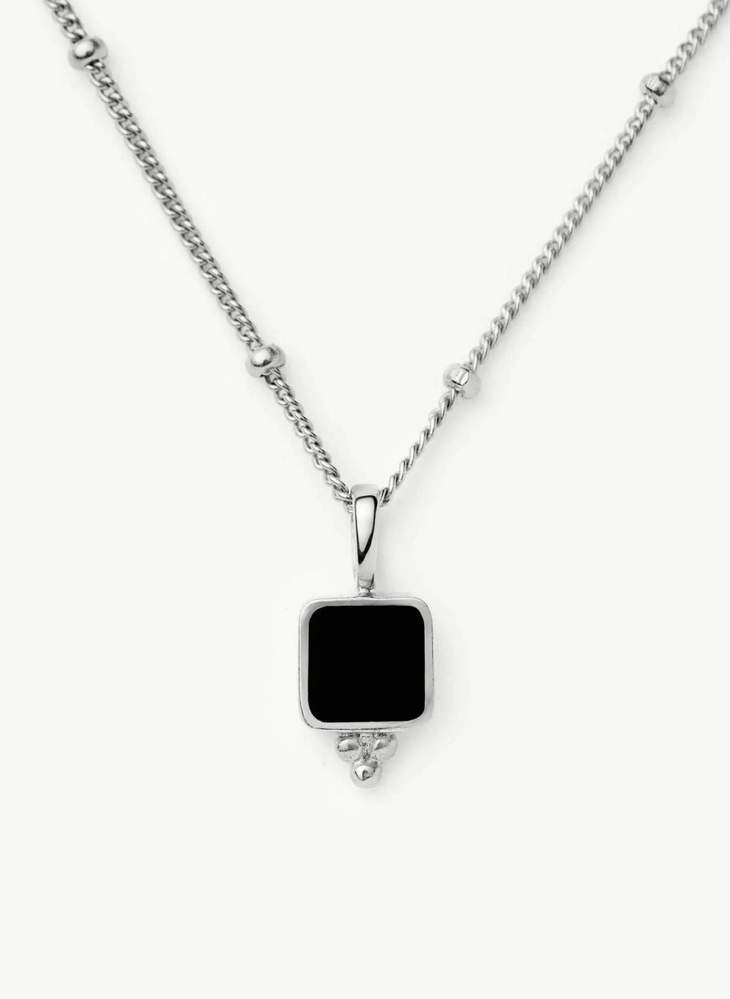 Lucy Williams Black Onyx Choker | Sterling Silver Necklaces Missoma